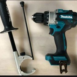 Makita 18V Lithium-Ion Brushless 1/2 In. Cordless Hammer Driver Drill (Tool Only).