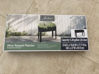 Mini Raised Planter With Legs(See Description For Size)/$30 Firm/Lakeside