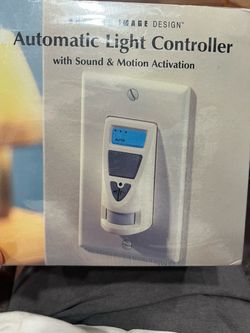 Automatic Light Controller with Sound & Motion Activation