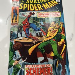 Amazing Spider-Man #83 (Marvel 1970) Key: 1st Schemer, Key: 1st Vanessa Fisk, FN+