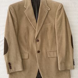 Ralph Lauren Men's Tan Corduroy Sport Coat Blazer