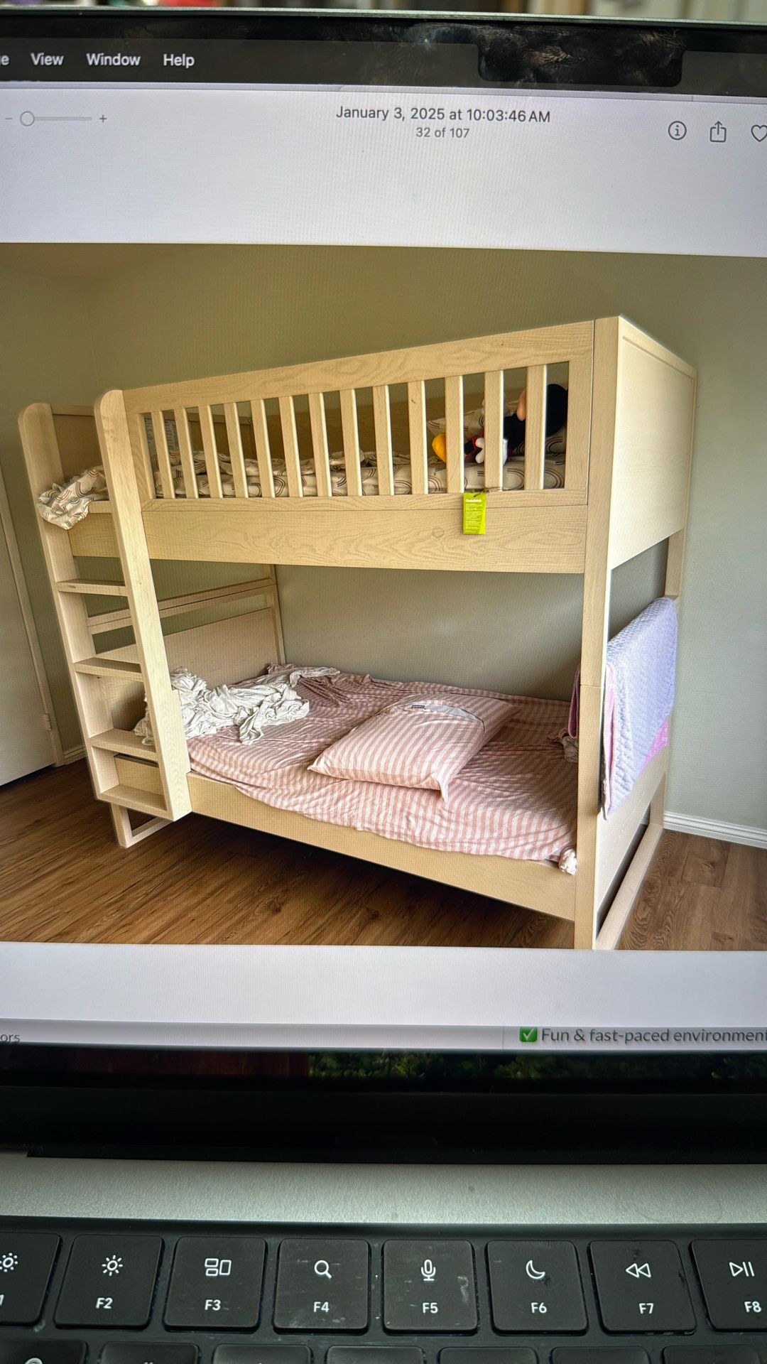 Gemini Twin Bunk + Leesa Mattress