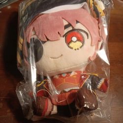 Hololive friends with u Houshou Marine Plush Stuffed Doll Toy Vtuber 24cm Japan