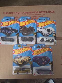 Hot Wheels BATMAN  1.2.3.4.5