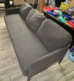 Couch with Ottoman