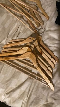 IKEA Wooden Clothes Hangers
