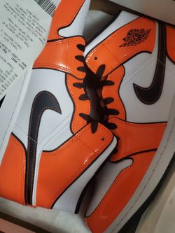 Jordan 1 Mid Turf Orange 10.5
