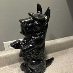 Vintage Cast Iron Scotty Dog Door Stop - 15 Inches