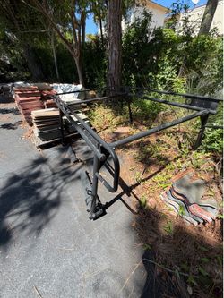 Heavy Duty Adjustable Truck Bed Ladder Rack / Contractor Work Rack