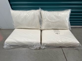 Outdoor club chair cushions
