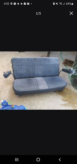 Truck Bench Seat with Armrests k5