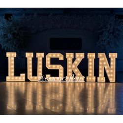 Marquee Letters And Numbers 