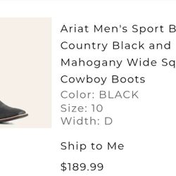 Ariat Boots 