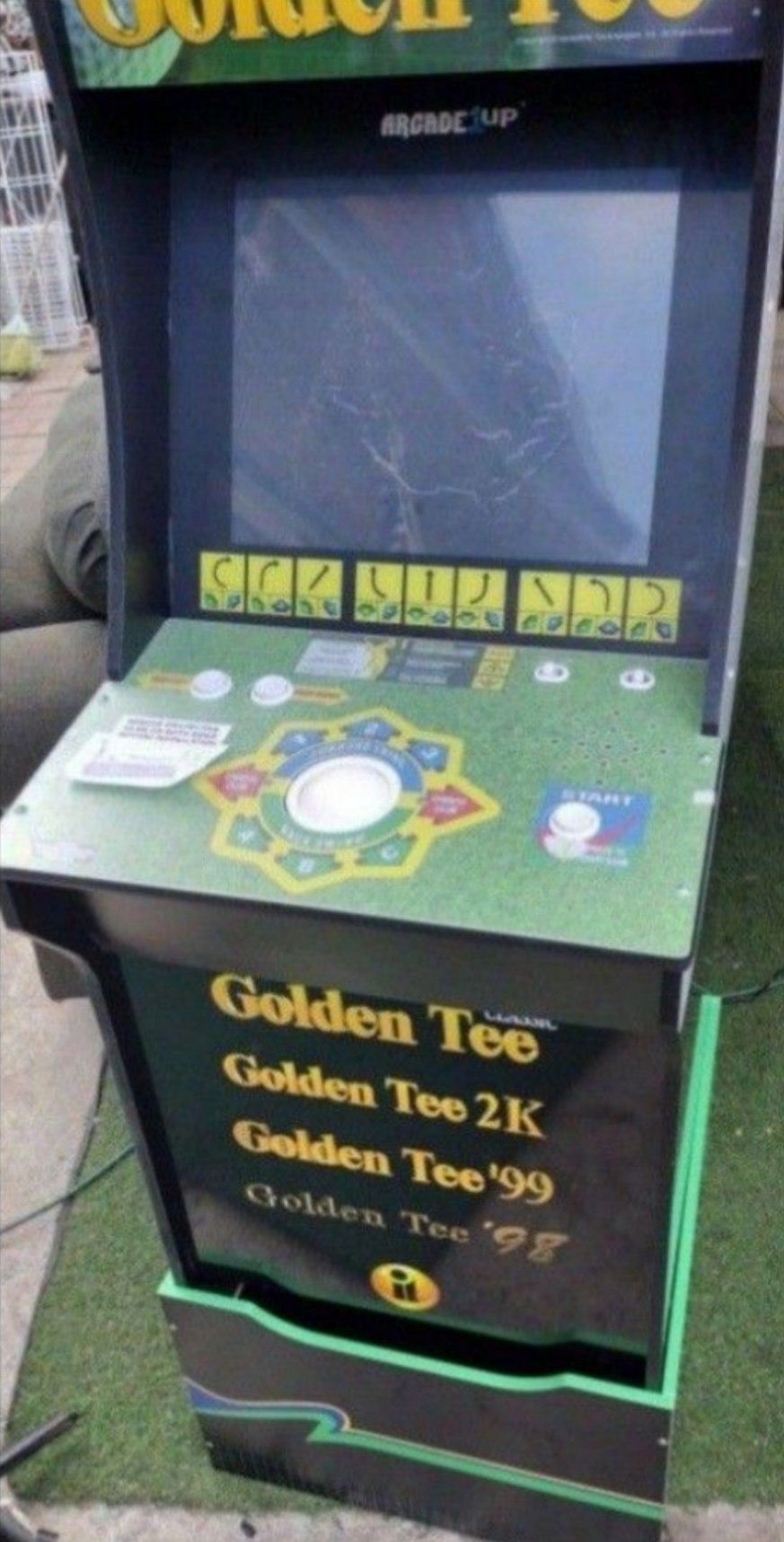 Golden Tee Arcade 1 Up Game 