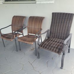 Patio chairs