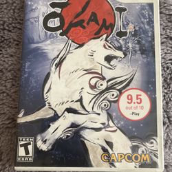 Okami Nintendo Wii Game 