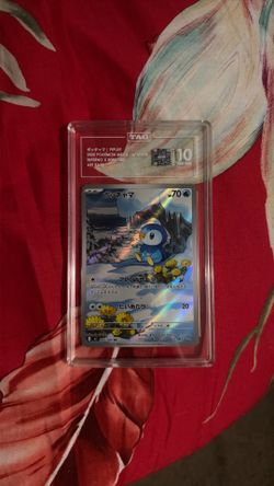 2025 Japanese Pokemon Inferno X #085 Piplup AR - TAG 10 Gem Mint