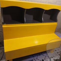 Custom Made Kids Headboard Bench 