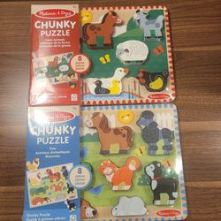 2 Puzzles Children New