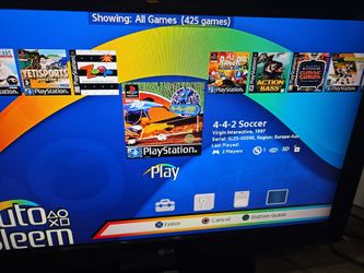 Sony Playstation Classic Mini with extra games