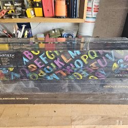 Arteza Chalkboard Sticker Rolls