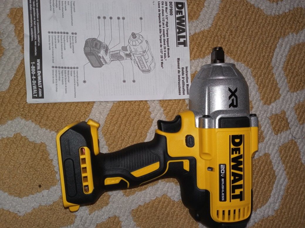 Dewalt 1/2" Impact Wrench..tool Only