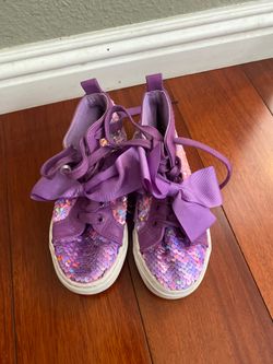 Jojo Siwa glitter hi tops