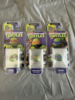 Teenage Mutant Ninja Turtles Hand Crafted Glass 