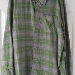 Plaid Green/Grey Shirt
