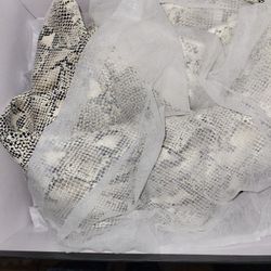 Thigh High Snake Skin Boots