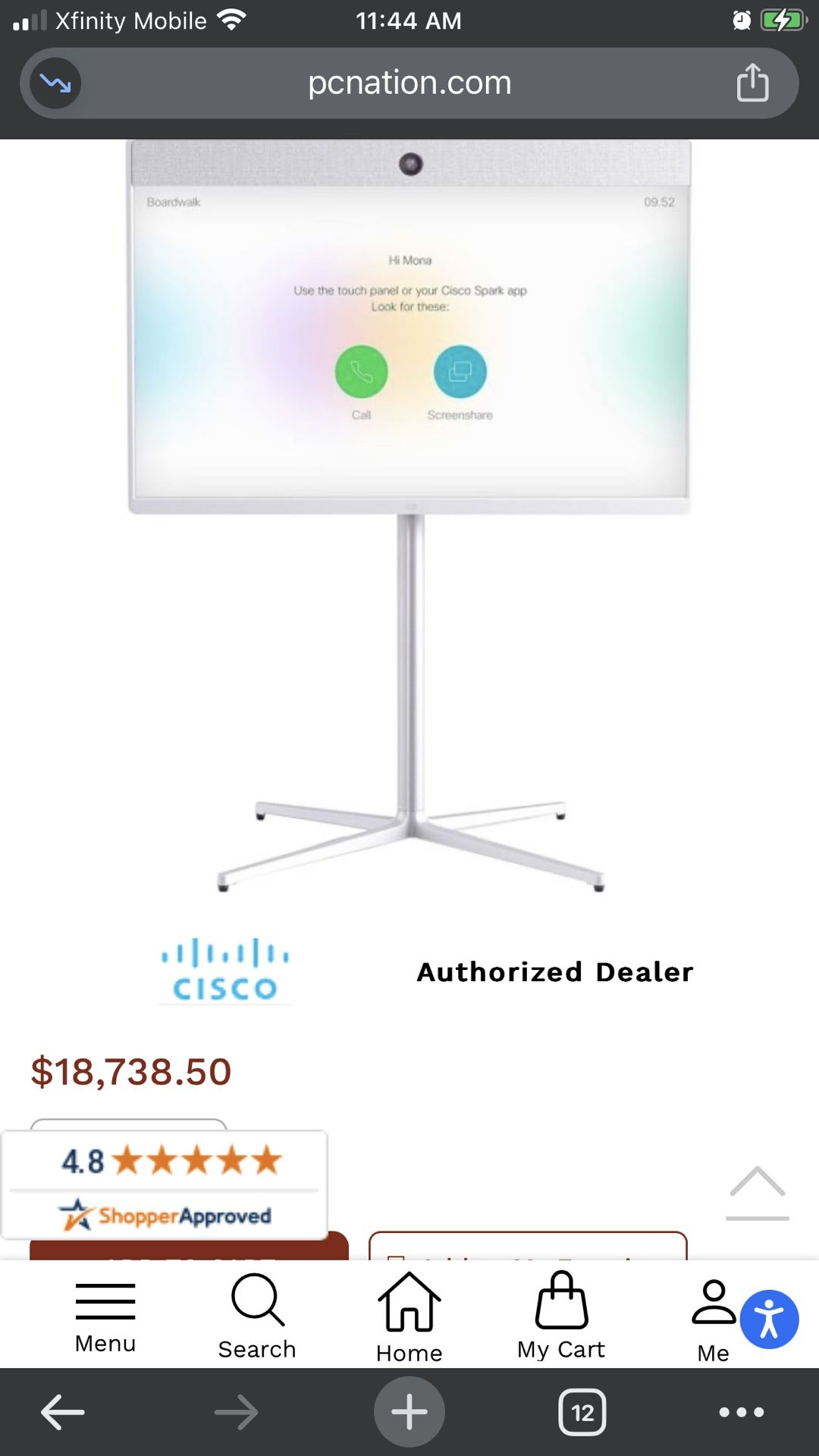 Cisco WebEx Video Conference System