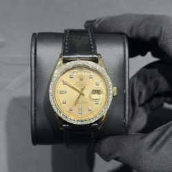 Authentic Original Rolex DateJust 36mm 18k Yellow Gold - Natural Diamonds in Dial 💎 