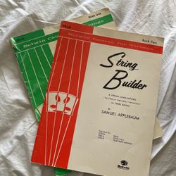 Belwin Course For Strings, String Builder Books 1 & 2