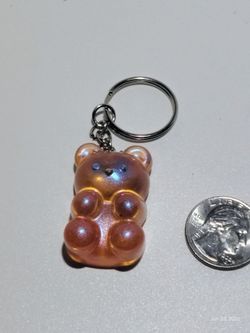 Gummy bear keychain