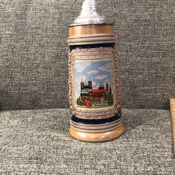 Vintage Worms/ Rhein Nibelungen Stadt W. Germany Beer Mug 
