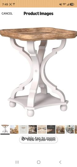 COZAYH Farmhouse Cottagecore end table