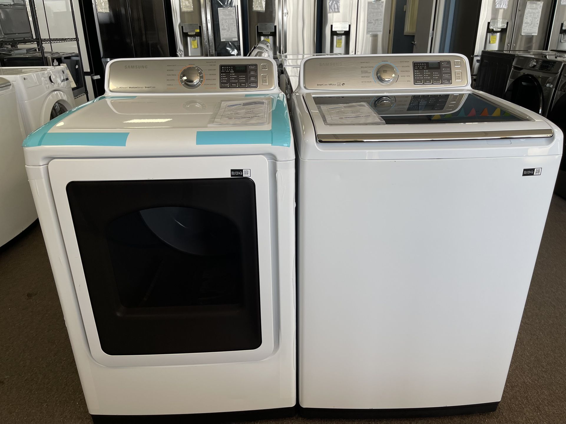 5.0cu.ft. washer&7.4cu.ft.Electric dryer set for Sale in Fresno, CA