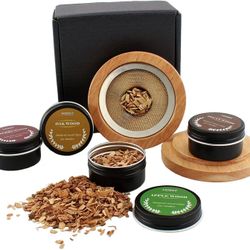 Cocktail Smoker Kit with Wood Chips for Whiskey,Drink,Bourbon Smoker Kit,Old Fashioned Smoker Kit