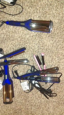 Crimpers curling irons 10$ each