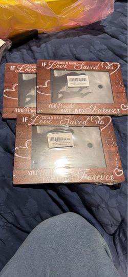 Pet Memorial Picture Frames – Set of 3