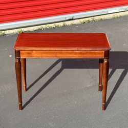 Antique Piano Bench