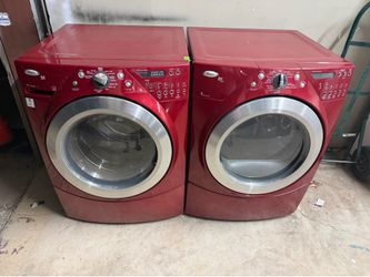Whirlpool Washer and whirlpool electric dryer