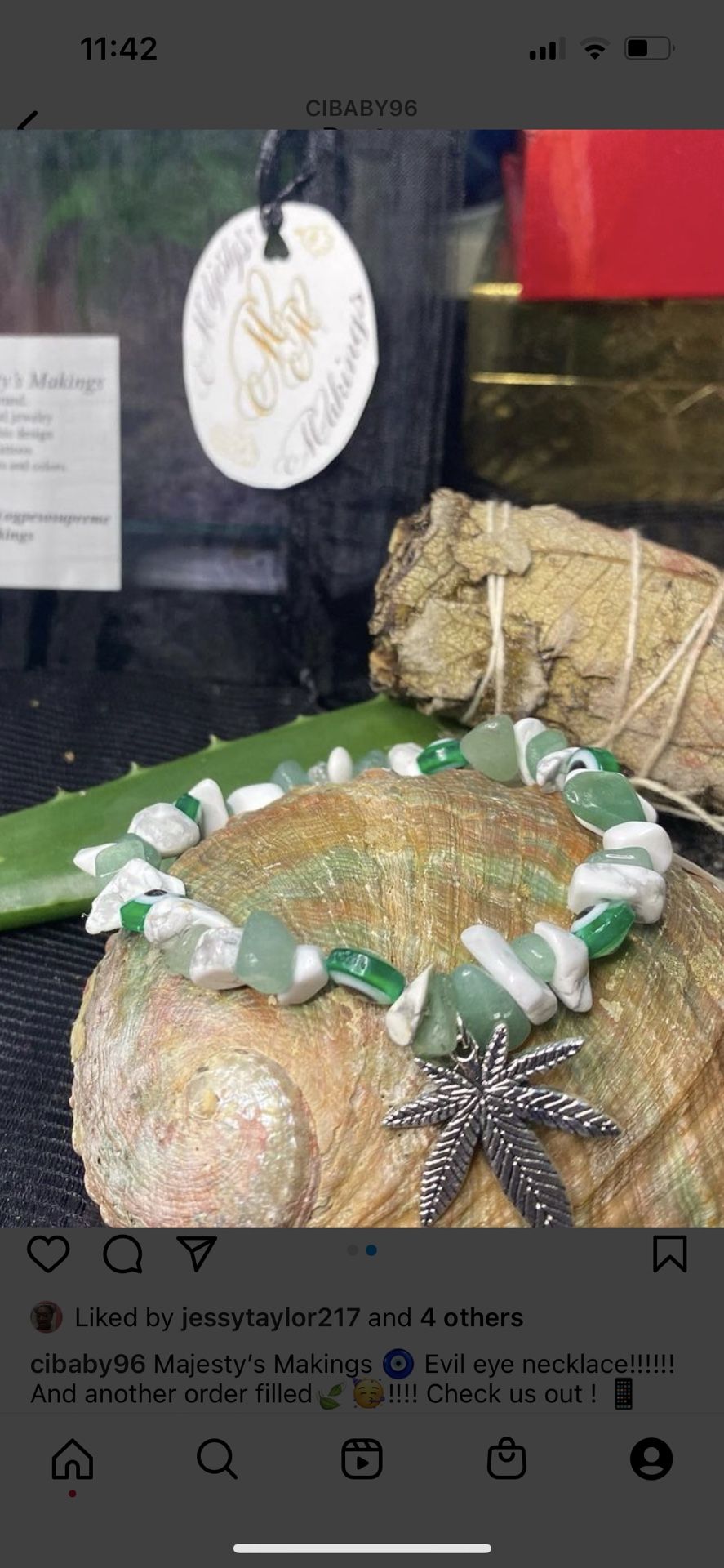 Hand Crafted Crystal Bracelets 