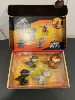 Jurassic World Snap Squad Set