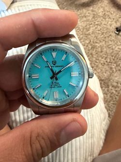 Pagani Design Automatic Watch Tiffany Blue Dial