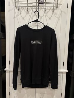 Calvin Klein Black Crewneck Sweatshirt