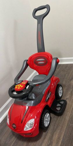 Mega car-3-in-1 Ride -on push car