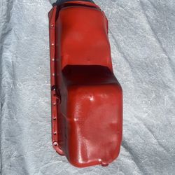 Corvette 67 Tri power 435 HP Original Oil Pan 6 Qt Trap Door