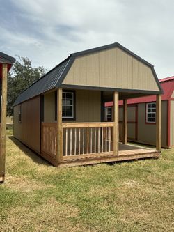 Premier lofted barn cabin. 12 x 32