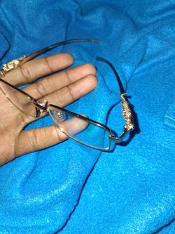 Gold Frame Glasses 